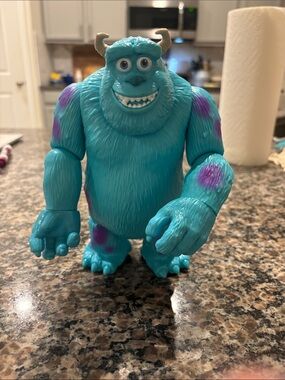 Sulley Blue & Purple Plush-Style Action Figure - Monsters